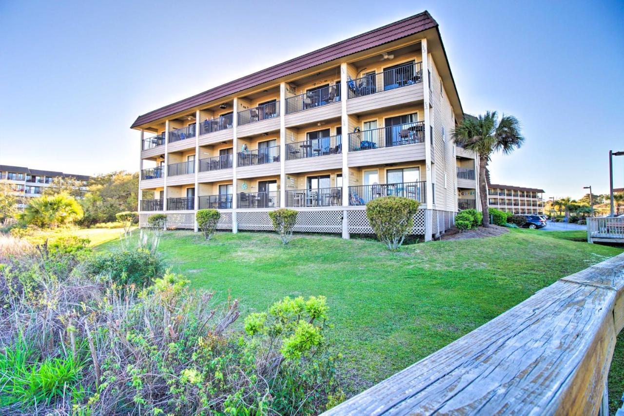 Oceanfront Condo With Beach View, Pool And Tennis! Hilton Head Island Exteriör bild