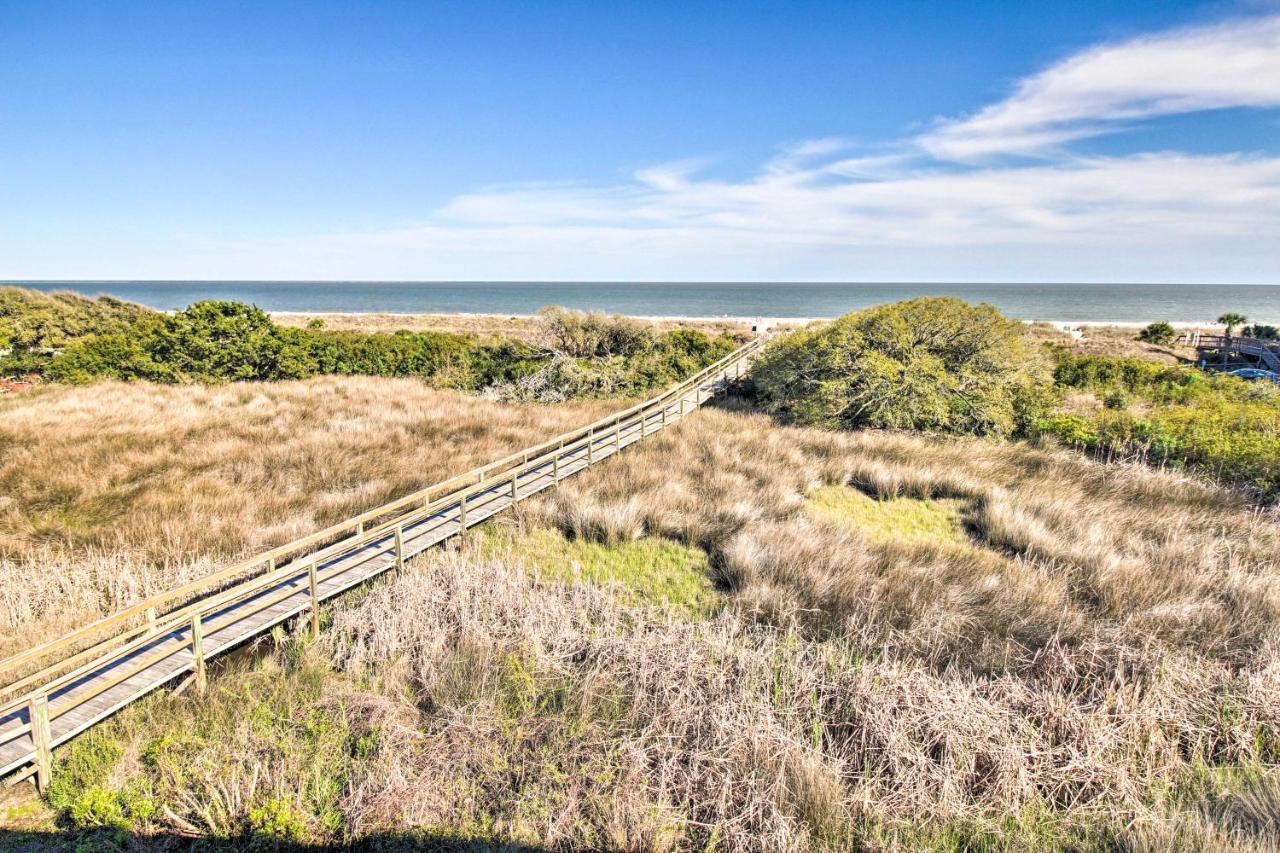 Oceanfront Condo With Beach View, Pool And Tennis! Hilton Head Island Exteriör bild