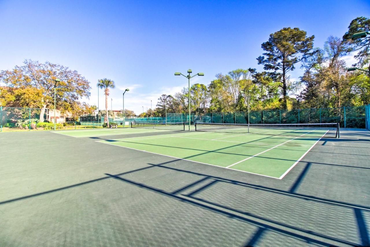 Oceanfront Condo With Beach View, Pool And Tennis! Hilton Head Island Exteriör bild